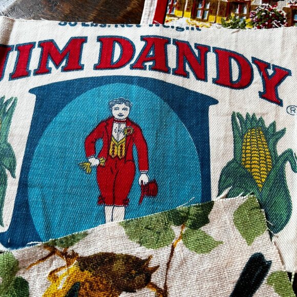 Vintage Fabric Squares For Crafting  Alps Chalet & Jim Dandy Birds Prints - Picture 2 of 16